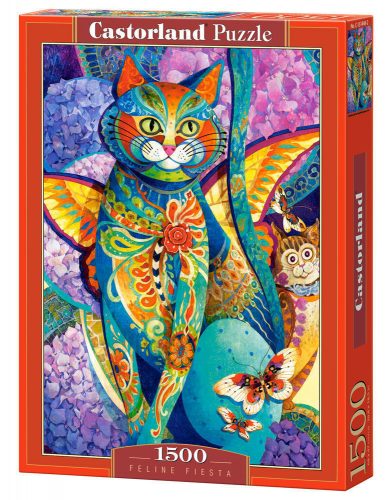 Castorland Feline Fiesta,Puzzle 1500 db-os (C-151448-2)