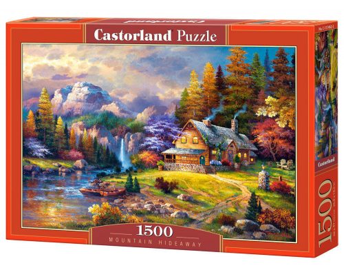 Castorland Mountain Hideaway,Puzzle 1500 db-os (C-151462-2)