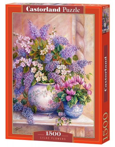 Castorland Lilac Flowers, Puzzle 1500 db-os (C-151653-2)