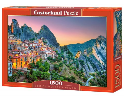 Castorland Sunrise over Castelmezzano, Puzzle 1500 db-os (C-151912-2)