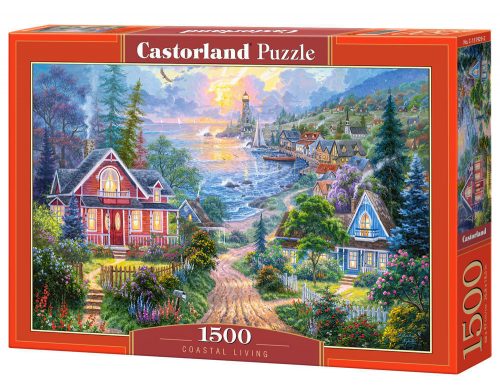 Castorland Coastal Living, Puzzle 1500 db-os (C-151929-2)