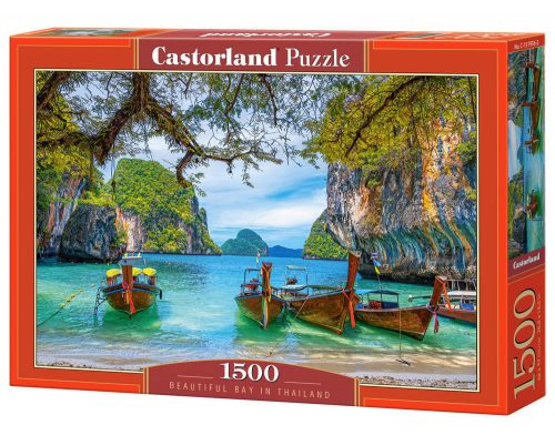 Castorland Beautiful Bay in Thailand, Puzzle 1500 db-os (C-151936-2)