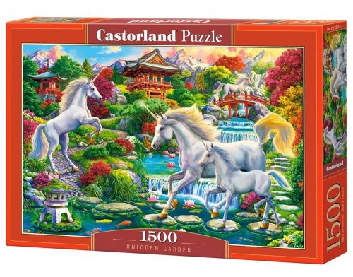 Castorland Unicorn Garden Puzzle 1500 db-os (C-152117-2)