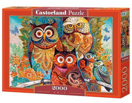 Castorland Owls, Puzzle 2000 db-os (C-200535-2)