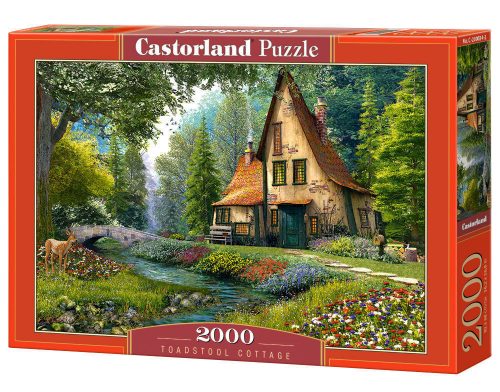 Castorland Toadstool Cottage, Puzzle 2000 db-os (C-200634-2)