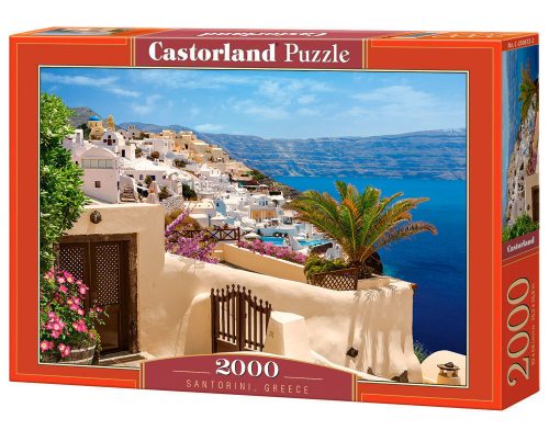 Castorland Santorini, Greece, Puzzle 2000 db-os (C-200672-2)