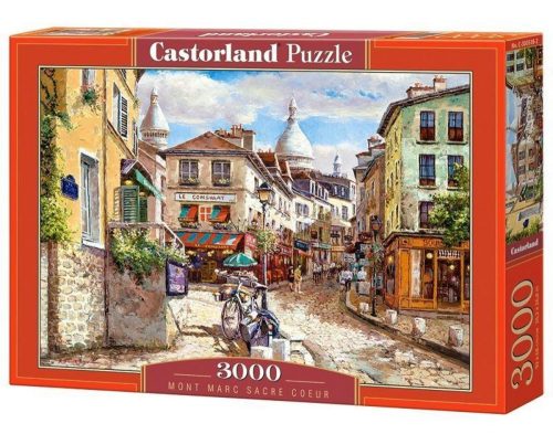 Castorland Mont Marc Sacre Coeur,Puzzle 3000 db-os (C-300518-2)