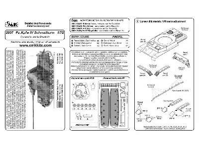 CMK Pz.Kpfw IV Schmallturm Umbauset (129-2007)