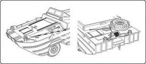 CMK DUKW Detail Set für Italeri Bausatz  (129-2039)