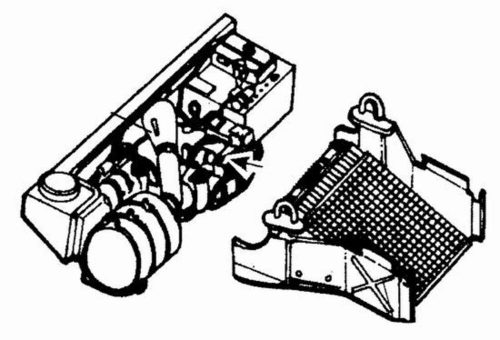 CMK Motor u. Zubehör für M-998 Family Hummer (129-3003)