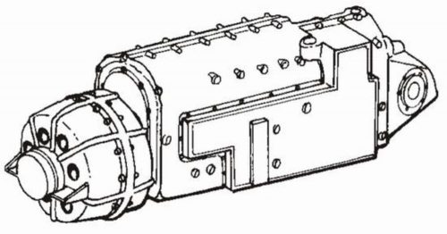 CMK Pz.IV Getriebe  (129-3007)