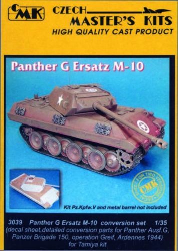 CMK Panther G Ersatz M-10 Umbauset  (129-3039)