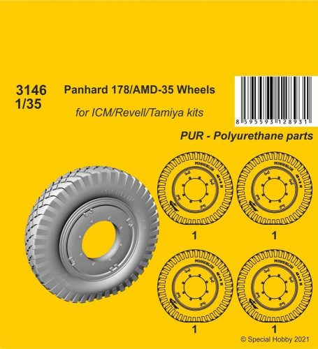CMK Panhard 178/AMD-35 Wheels 1:35 (129-3146)
