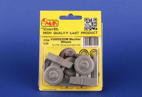 CMK V3000S/SSM Maultier Wheels / for ICM kits 1:35 (129-3154)