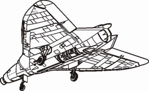 CMK F4D-1 Skyray (129-4041)