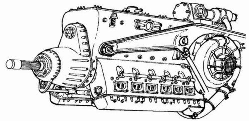 CMK DB-603 Deutscher Motor (129-4045)