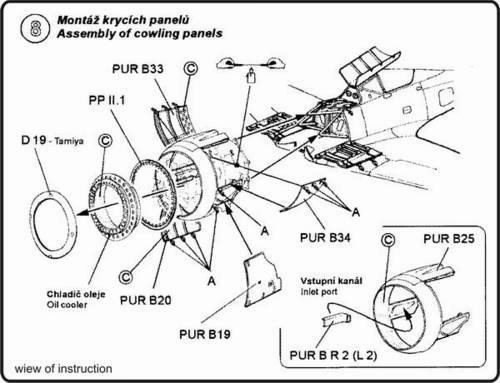 CMK Fw-190A5/A6 conversion set  (129-4048)