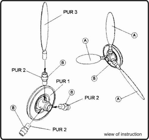 CMK VDM 0-12-159A Deutscher Propellor (129-4052)