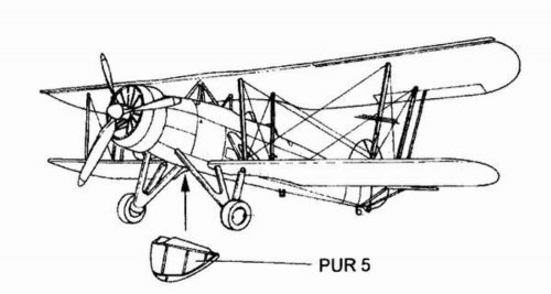 CMK Swordfisch Mk.III ASV radarplane Umbausatz (129-4063)