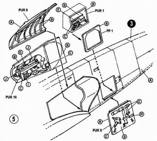 CMK Hs-129B Waffen Set  (129-4067)