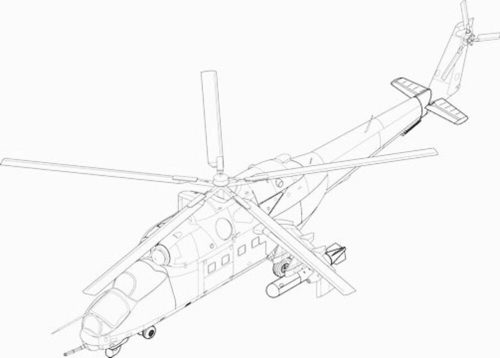 CMK Mil Mi-24 V/D Exterior Set (129-4081)