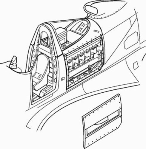 CMK P-39 Airacobra Motoren Set Für Eduard Bausatz (129-4089)