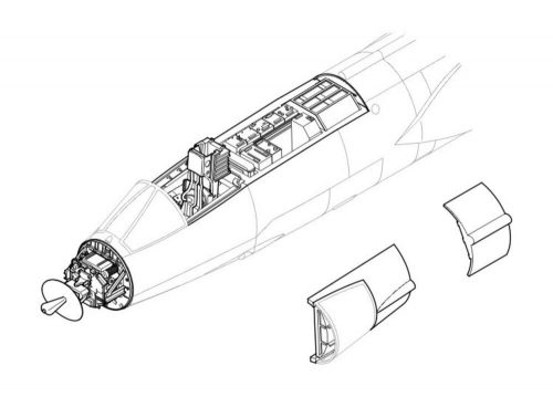 CMK F-104G Starfighter Interior Set (129-4098)