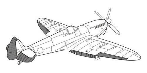 CMK Spitfire Mk.IX Exterior Set  (129-4104)