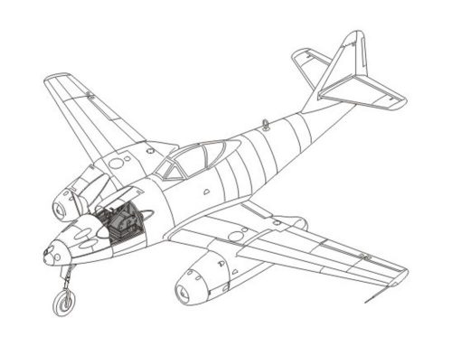 CMK Me 262 A-1a/U3 Umbauset (129-4112)