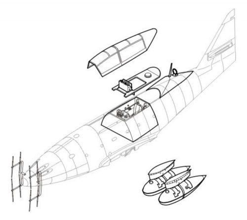 CMK Me262B-1a/B1a/U1 Umbauset (129-4113)