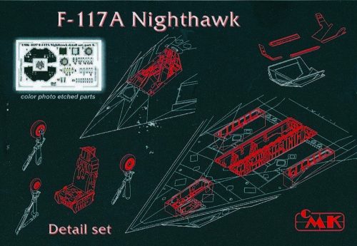 CMK F-117A detail set für Tamiya-Bausatz  (129-4127)