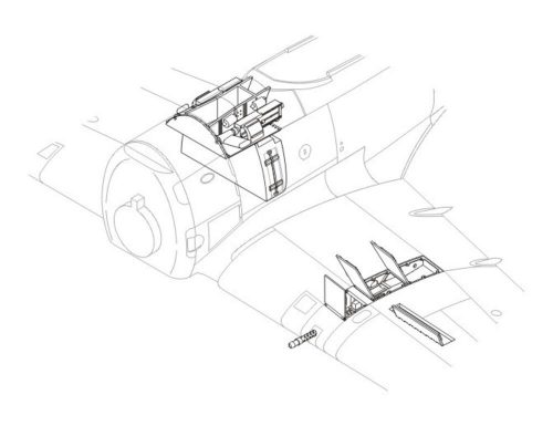 CMK Ki-84 Waffen Set (129-4136)