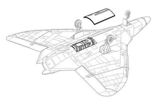 CMK F4D-1 Skyray Motor Set (129-4137)