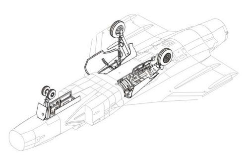 CMK JAS 39 Gripen Steuerflächen (129-4149)