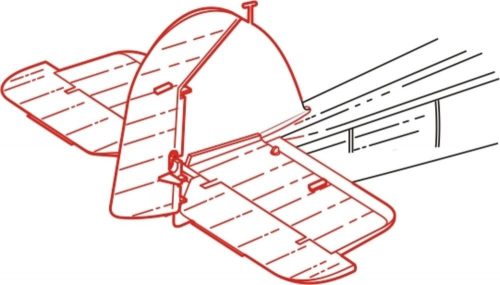 CMK Fairey Swordfish Steuerflächen-Set (129-4163)