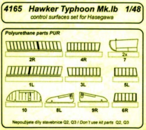 CMK Hawker Typhoon Mk.Ib Cockpit  (129-4165)