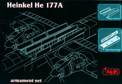 CMK He 177A Bewaffnungs - Set für MPM Bausatz (129-4175)