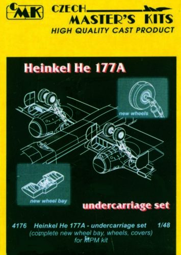 CMK He 177A Undercarriage für MPM Bausatz (129-4176)