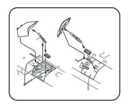 CMK TSR-2 Airbrakes Set für Airfix Bausatz  (129-4225)