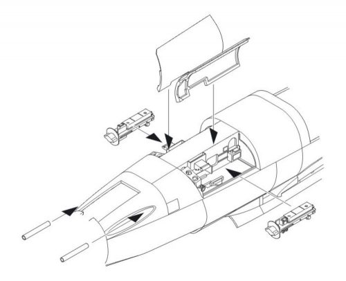 CMK He 162A-2 Arnament Set für Tamiya Bausatz (129-4230)