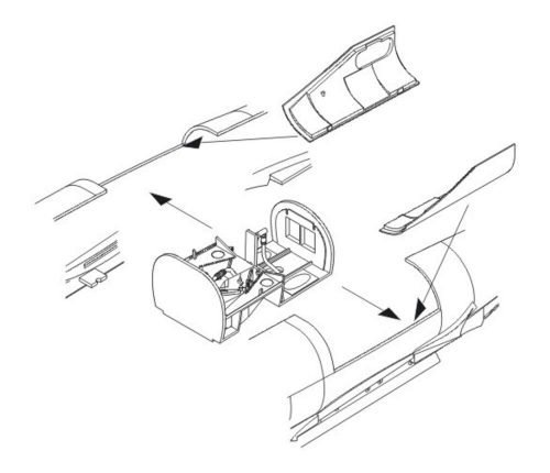 CMK He 162A-2 Undercarriage für Tamiya Bausatz (129-4231)