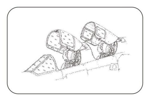 CMK TSR-2 Correction Set Pilots Canopy für Airfix Bausatz  (129-4233)