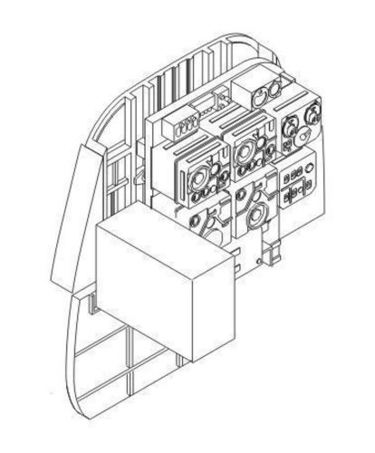 CMK Junkers Ju 88A Bulkhead w/radio sets 1:48 (129-4250)