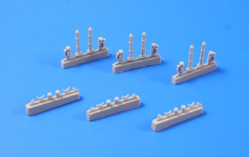 CMK US M134 Minigum six-barrel Gatling 6 pcs 1:48 (129-4279)