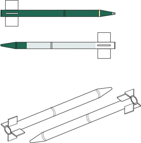 CMK HVAR Rockets 5 inch (6pcs.) 1:48 (129-4281)