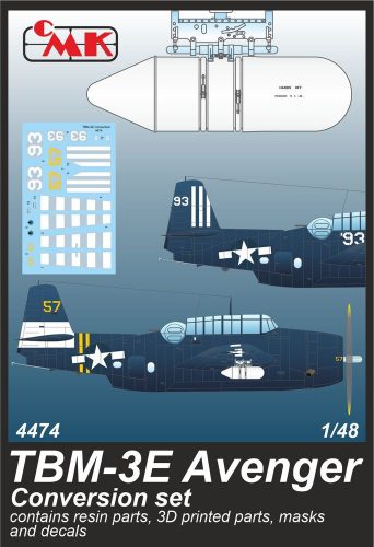 CMK TBM-3E Avenger Conversion Set / for Accurate/Academy kits 1:48 (129-4474)