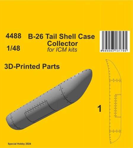 CMK B-26 Tail Shell Case Collector / for ICM kit 1:48 (129-4488)