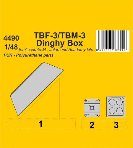 CMK TBF-3/TBM-3 Avenger Dighy Box 1:48 (129-4490)