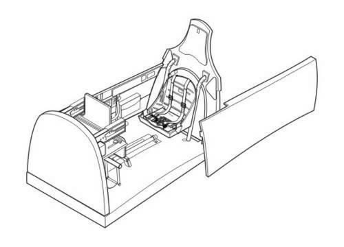 CMK P-40B Cockpit  (129-5005)