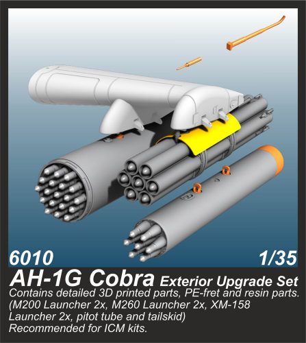 CMK AH-1G Cobra Exterior Upgrade Set / for ICM kits 1:35 (129-6010)